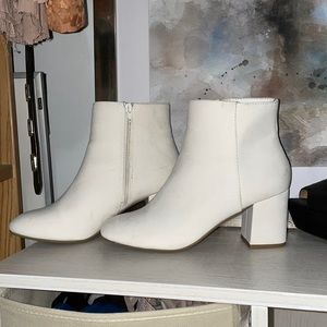 White booties!